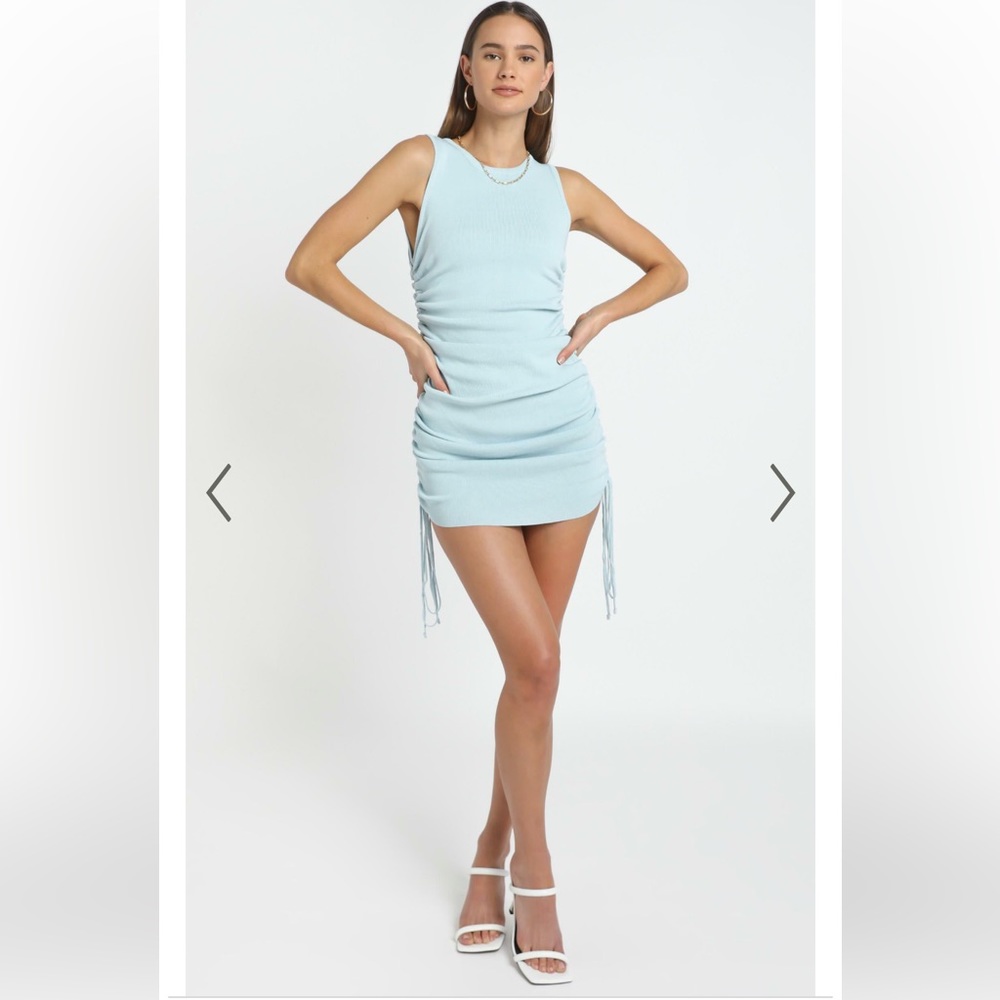 LIONESS - MILITARY MINDS DRESS IN BLUE